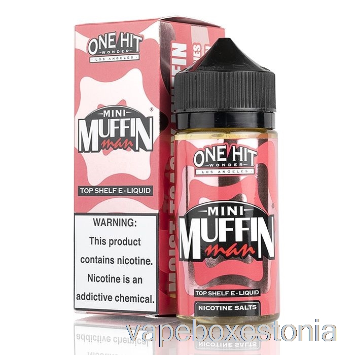 Vape Box Estonia Minimuffin Man - One Hit Ime - 100ml 6mg